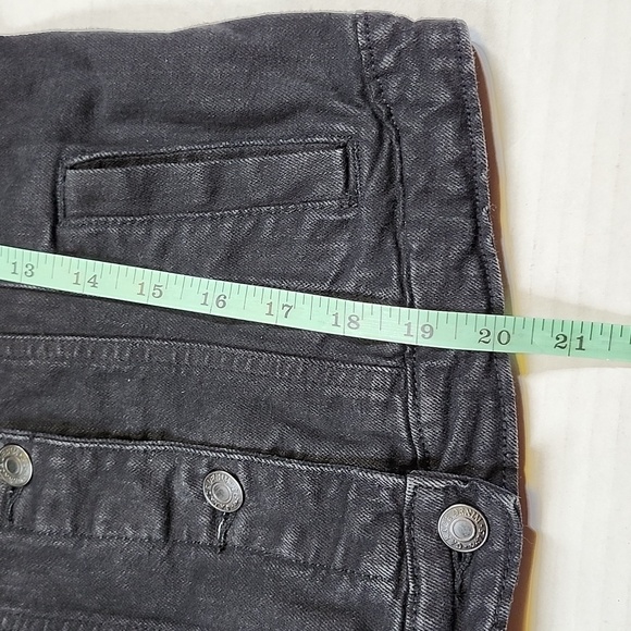 Garage Black Denim Jean Jacket Size XS/TP - Picture 6 of 8